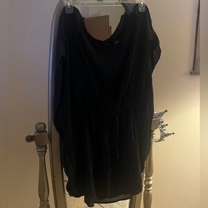 Women’s Apt. 9 Classic Black Swim CoverUp